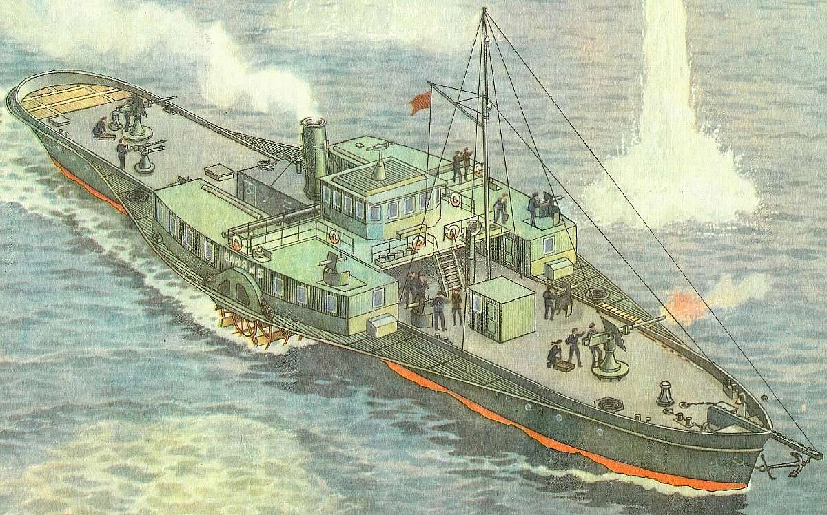 plan steam gunboat Vania no.5 1905.jpg